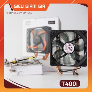 HOT- Tản nhiệt VSP T400i Support CPU socket - Intel® LGA 2066/2011v3/2011/1366/115x, AMD AM2/AM3/AM4