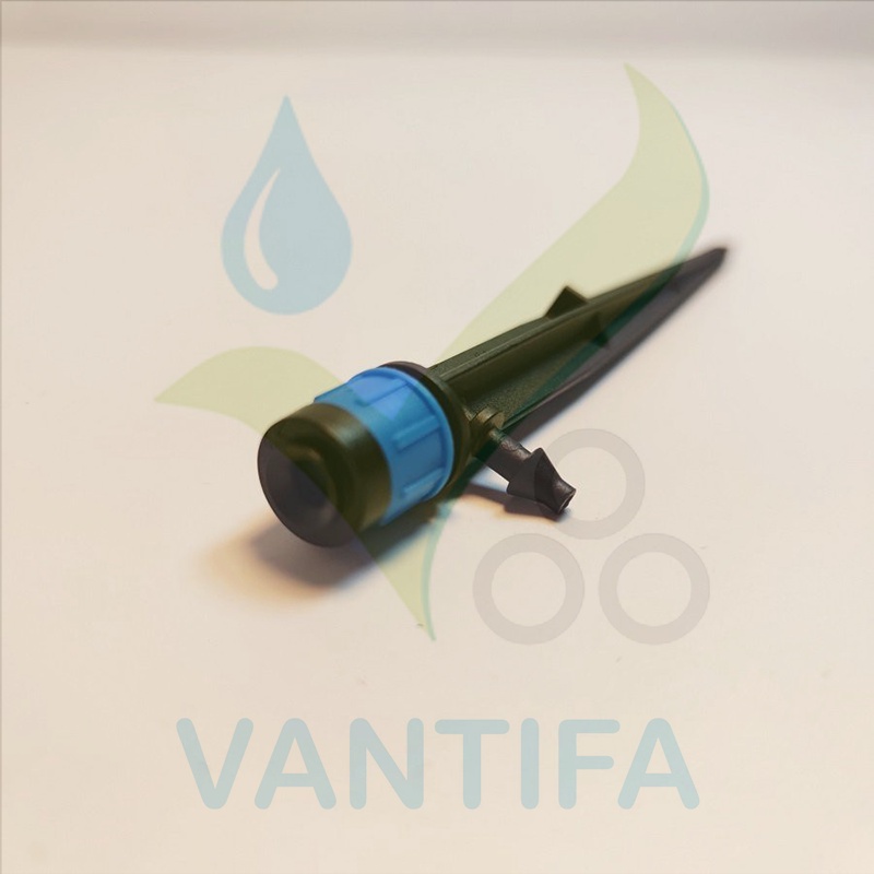 Que Béc tưới cây chỉnh lưu lượng phun xòe - Phù hợp tưới gốc cây / bán kính 0-30cm