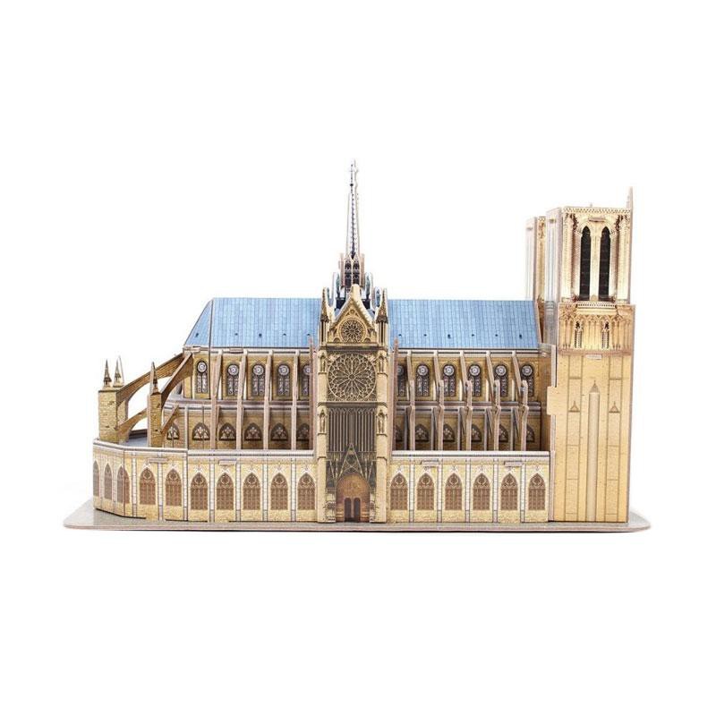 Mô hình giấy 3D CubicFun - Nhà Thờ Đức Bà Paris C242h