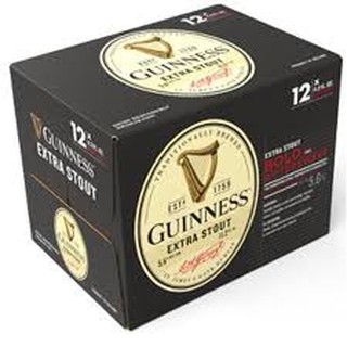 Thùng 12 Chai Bia Guinness Extra Stout 5.6% (330mlx12)