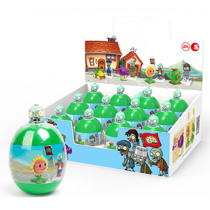 Cây Anime vs. Đồ Chơi Khối Xây Dựng Hình Zombies / Hoa Hướng Dương / Xương Rồng / Hạt Đậ