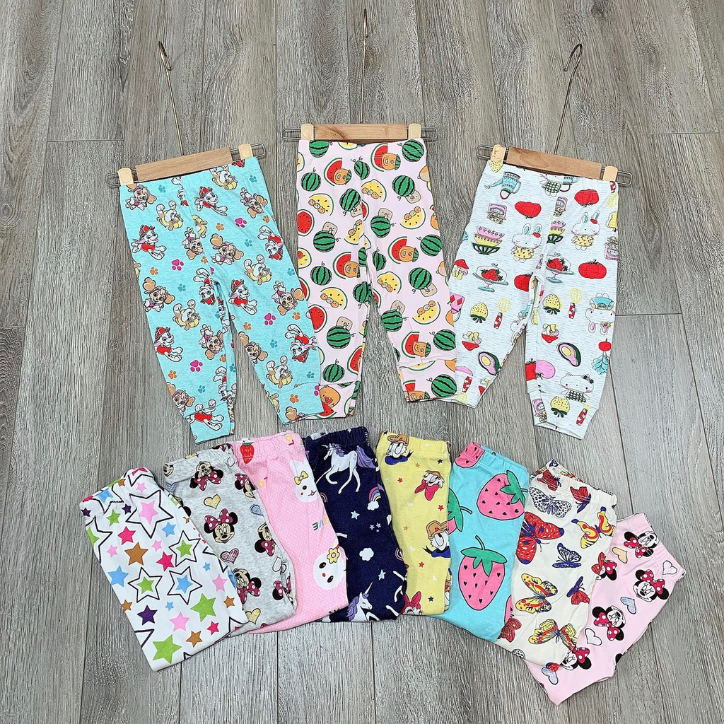 COMBO 10 Quần Dài Bozip Xuất Dư Loại Đẹp Cho Bé Trai Bé Gái 7-17Kg