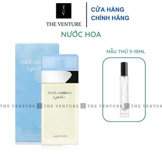 Mẫu thử 5-10ml - nước hoa d&g light blue for women edt