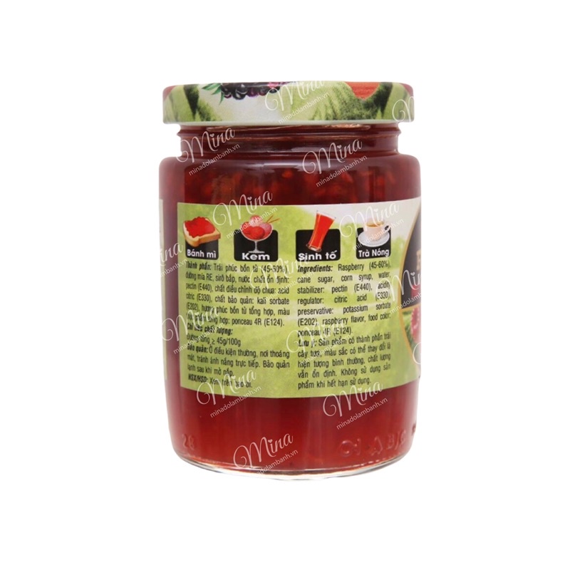 Mứt PHÚC BỒN TỬ GoldenFarm 210g