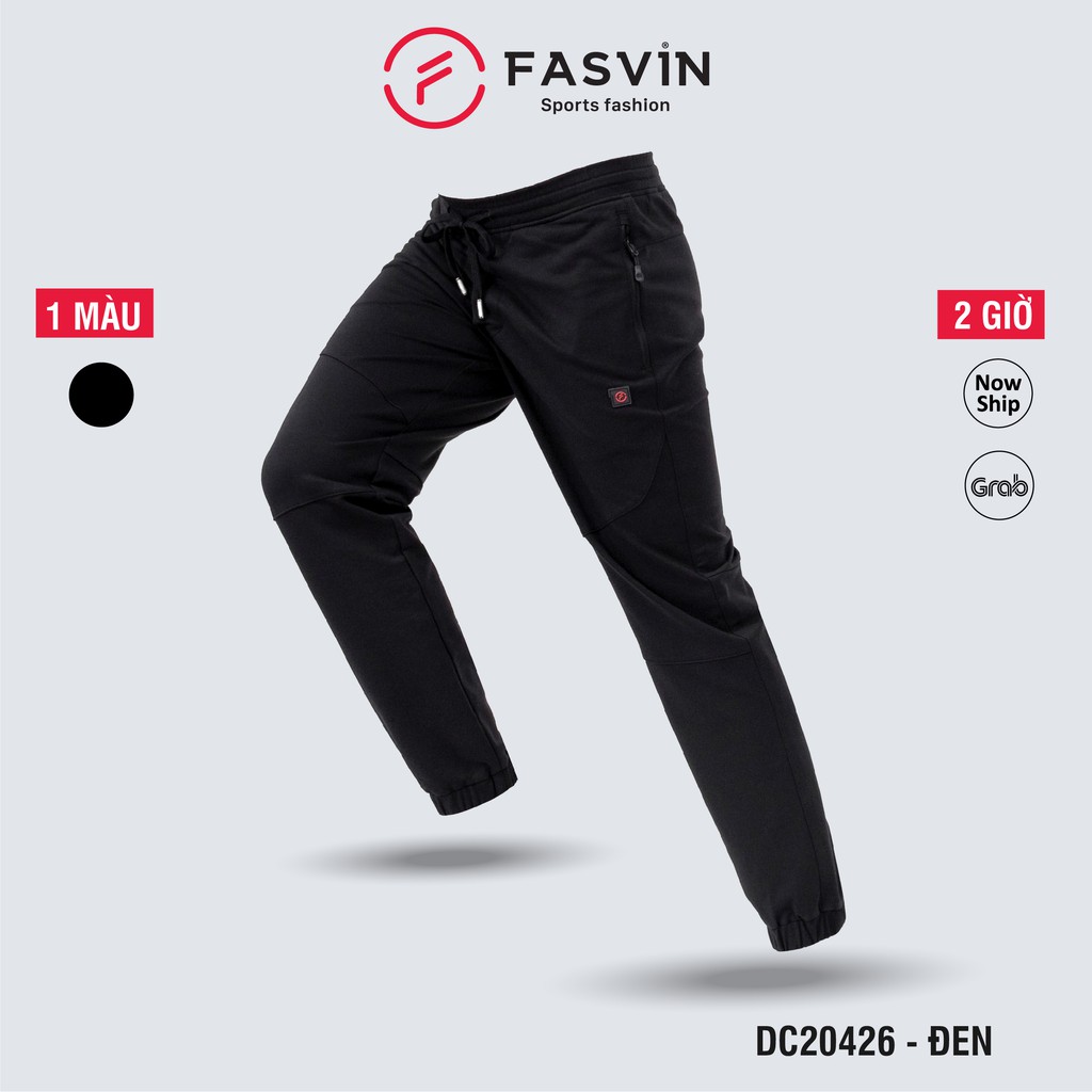 [Mã FAMALLT5 giảm 15% đơn 150K] Quần nỉ thể thao nam Fasvin CT20426.1.HN vải cotton dáng jogger bo gấu co dãn thoải mái | BigBuy360 - bigbuy360.vn