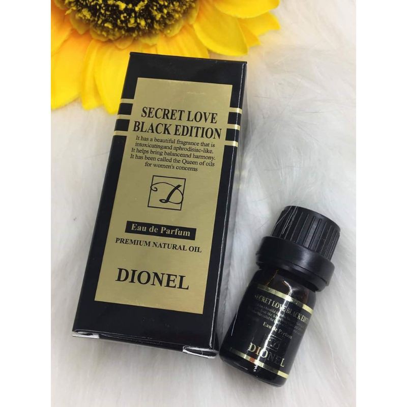 Nước hoa vùng kín Dionell Secret Love Black Edition. Nước hoa thơm lâu.