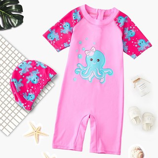 Bộ bơi liền thân cho bé gái - đồ bơi cho bé gái