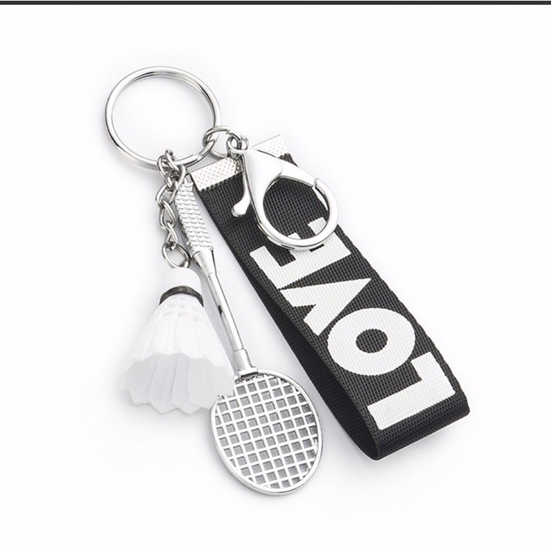 Móc khoá cầu lông LOVE