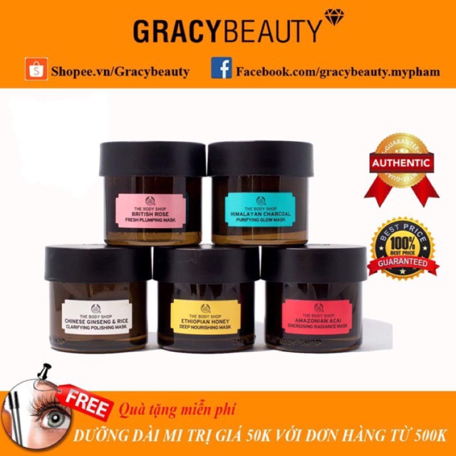 Mặt nạ The Body Shop Glow Mask 75ml