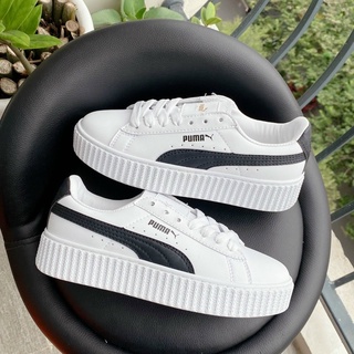 Giày thể thao puma kẻ đen cao cấp