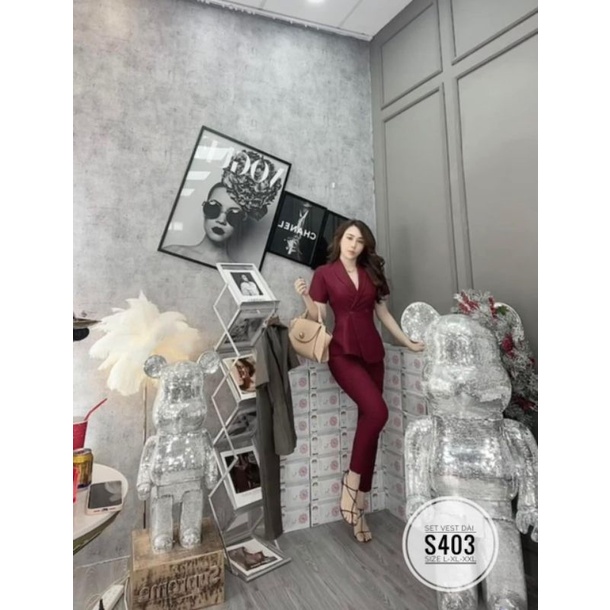 Sét Vest Dài Big Size