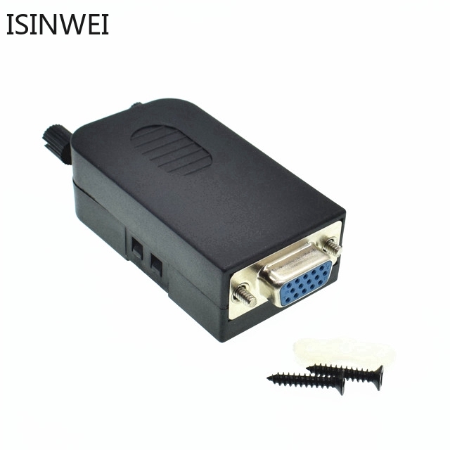 Đầu cắm VGA DB15 Female D-SUB 3 Row 15 Pin không hàn
