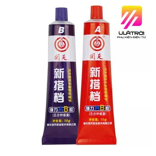 Keo AB 2 Thành Phần khô nhanh, Dán Siêu Chắc Đa Năng Dán Sắt, Đá, Kính, Kim Loại, Chịu Nhiệt, Nước