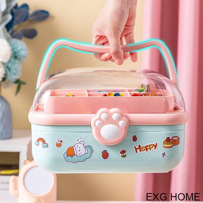 Hộp Đựng Kẹp Tóc Kẹp Tóc Bằng Cao Su Dễ Thương Xinh Xắn Cho Bé Gái