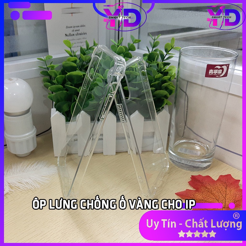 Ốp lưng ip dẻo Silicon chống sốc, chống bẩn, chống ố vàng cao cấp cho ip X Xs Xr 11 12 13 Pro Pro max 6/7/8 plus