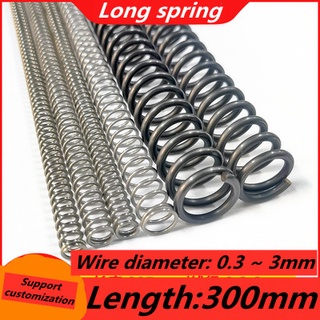 Lò xo nén bằng thép lò xo dài 1.2mm od6-25mm dài 300mm chất lượng cao