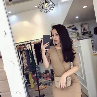 Bán sỉ váy len tăm xinh cho các nàng