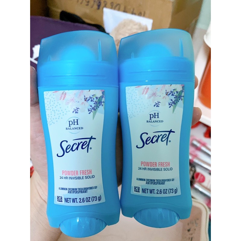 (MẪU 2021) Lăn Khử Mùi Secret SÁP/ CLEAR GEL của Mỹ loại 73g | BigBuy360 - bigbuy360.vn