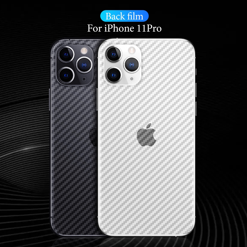 Miếng Dán Bảo Vệ Lưng Điện Thoại Trong Suốt Cho Iphone 11 Pro Max 5.8'' 6.1'' 6.5'' Iphone X Xs Max Xr 8 7 6 6s Plus