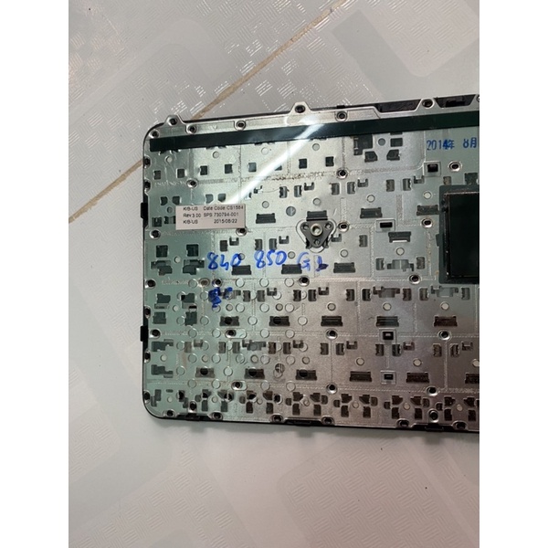 bàn phím rã xác HP elitebook 840 850 g1 chưa tét không bảo hành