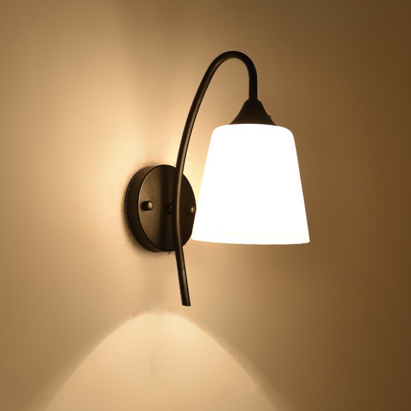 Đèn Tường Chao Trắng Các Mã Hàng Chất Lượng- Tặng kèm bóng led