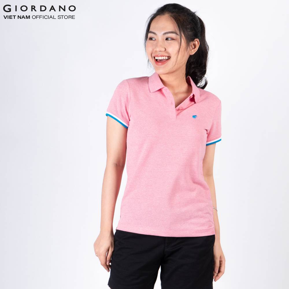 Áo Thun Nữ Có Cổ Polo Giordano 05319700