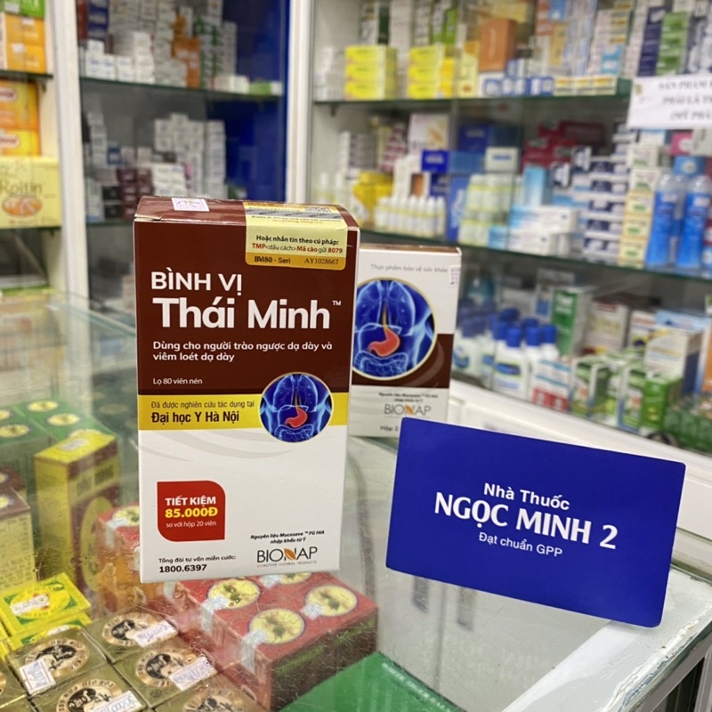 ✅ [Chính Hãng] Bình Vị Thái Minh dùng cho người trào ngược dạ dày viêm loét dạ dày