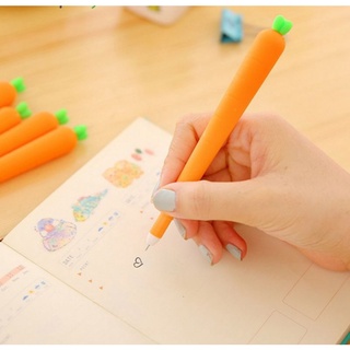 Bút bi nước hình củ cà rốt đáng yêu
