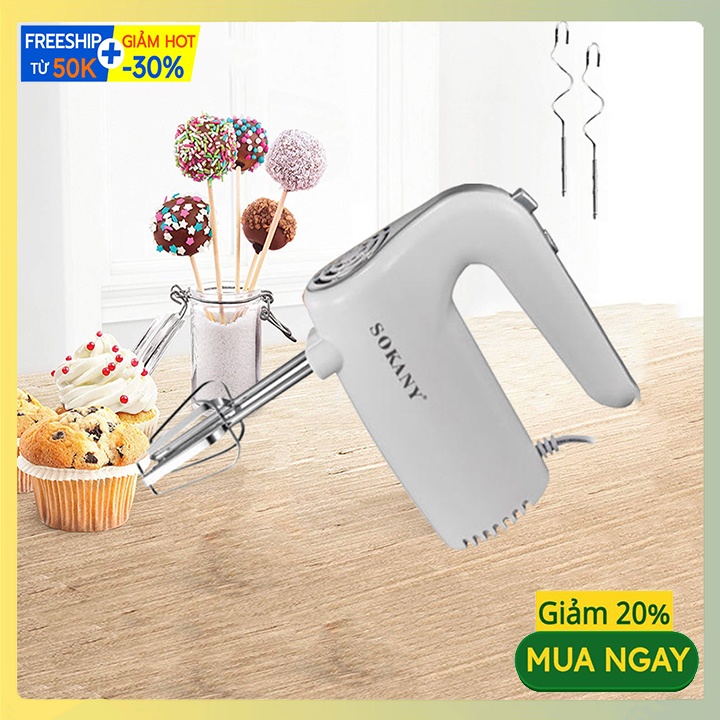 Máy nhào bột đánh trứng đa năng 500W