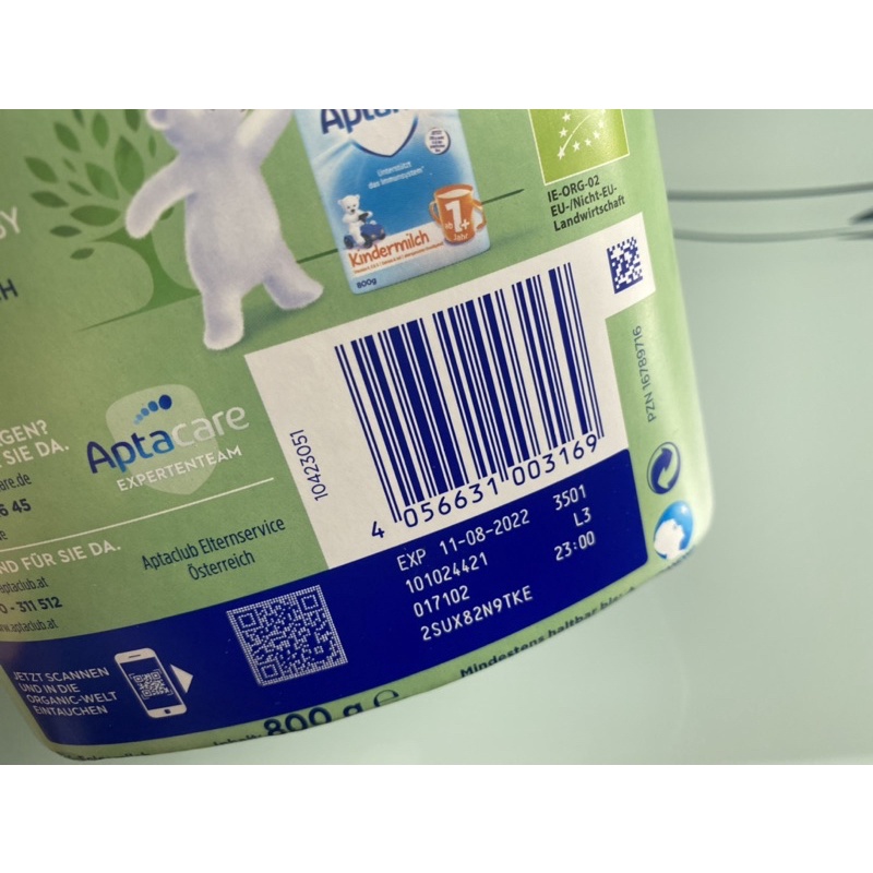 [Sữa Organic] Sữa Aptamil Hữu Cơ Đức Đủ số  900g Đủ Số 1 2 Nội Địa Đức Hàng Bay Aircargo