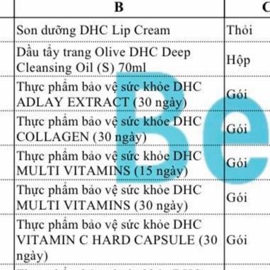 Viên Uống Trắng Da DHC Adlay Extract (30 ngày x 30 Viên)