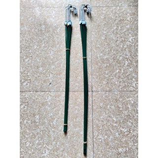 Móc kẽm bọc nhựa treo lan ( dài 70cm, 80cm).