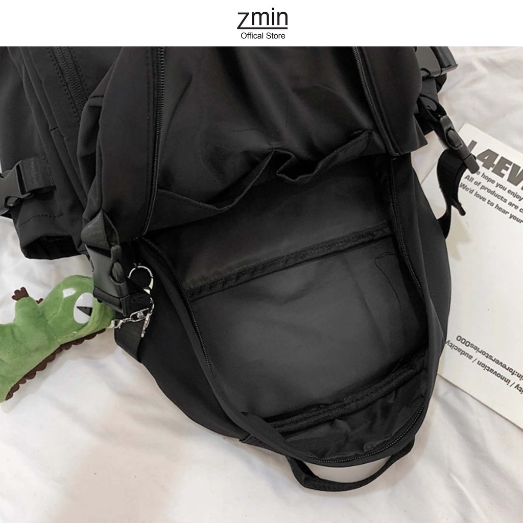 Balo đi học thời trang Zmin, chống thấm nước đựng vừa laptop 15,6inch, A4-Z120