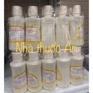 (Hỏa tốc) Lốc 10 chai rửa mụn Lưu huỳnh 5%