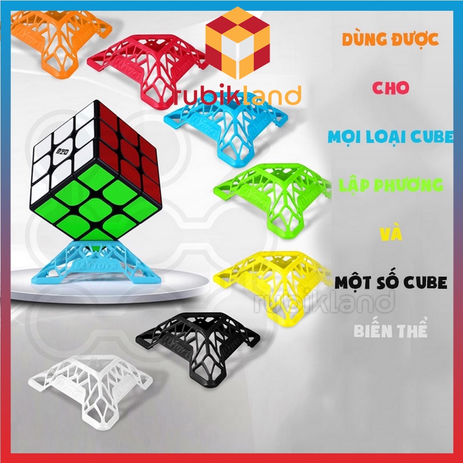 [Mã LIFE0503TOYS giảm 10% đơn 0Đ] Đế Kê Rubik QiYi MoYu Cube Stand Cubestand DNA Siêu Xịn