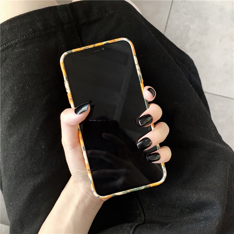 Ốp lưng iphone chống bẩn Hoa vàng vintage 6/6s/6plus/6splus/7/8/7plus/8plus/x/xs/xsmax/11/11promax - Awifi Case F6-4 | BigBuy360 - bigbuy360.vn