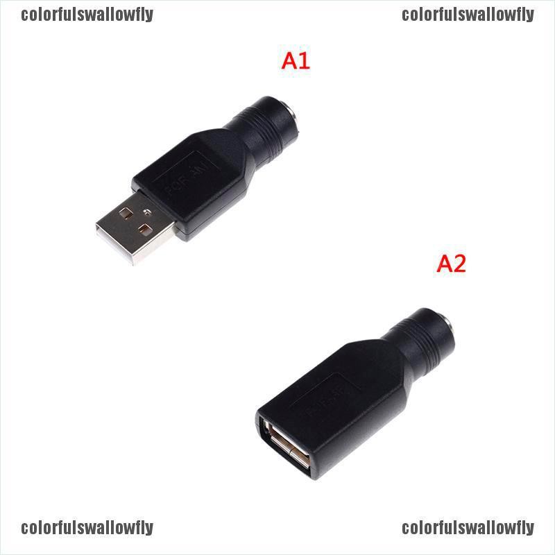 Đầu Chuyển Đổi Từ Giác Cắm Usb Sang Cổng Cắm Usb 2.0 5.5x2.1mm | BigBuy360 - bigbuy360.vn