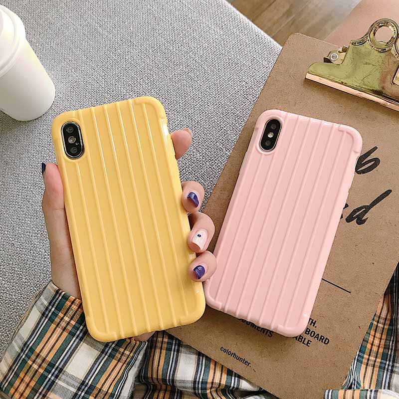 Ốp lưng Huawei Y9 Y7 Y6 P8 P30 Nova 2i 3i 3e 5T Pro Prime Lite 2018 2019 Trunk Candy Frosted Solid Color Soft Phone Case