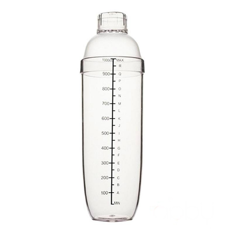 Bình Lắc - Bình Shaker Nhựa Có Chia Vạch 500- 700ml- 1000ml