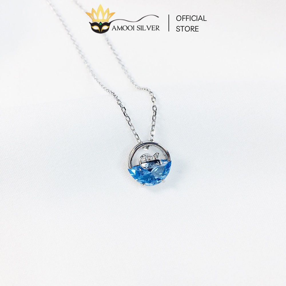 Dây Chuyền Bạc S925 Cá Nhỏ Giữa Đại Dương Cá Tính - Amooi Silver AD130