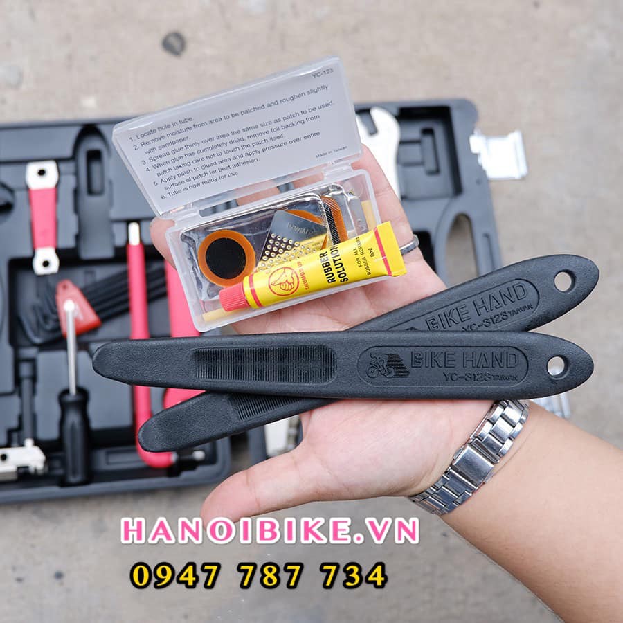 Bộ dụng cụ sửa xe đạp Bike Hand YC-728 18 món