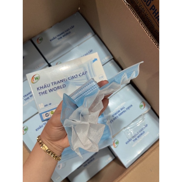 Thùng khâu trang 4 lớp 50 hộp