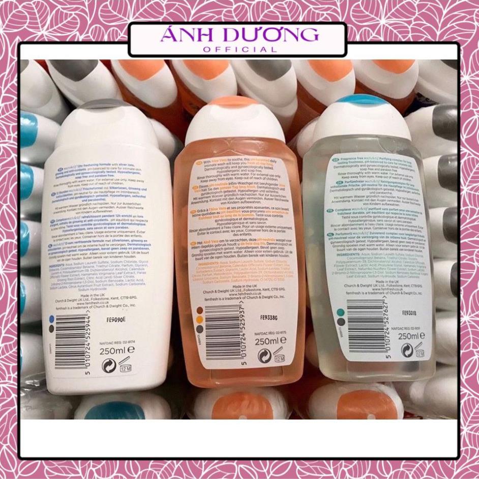 Dung dịch vệ sinh FEMFRESH, dung dịch vệ sinh dạng gel cân bằng PH - anhduong.official.vn