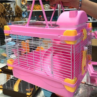 Chuồng hamster, Lồng nắp kính 2 tầng