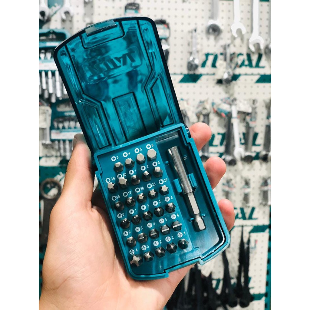 Bộ 30 mũi bắt vít 25mm Total TACSD10306