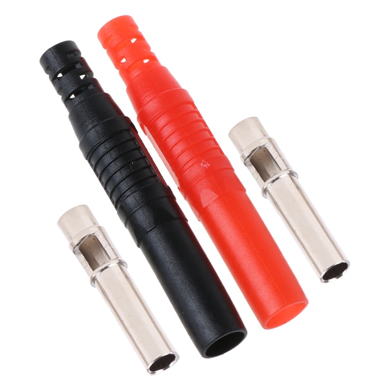 Set 10 Đầu Cắm Bắp Chuối 4mm Cách Điện An Toàn