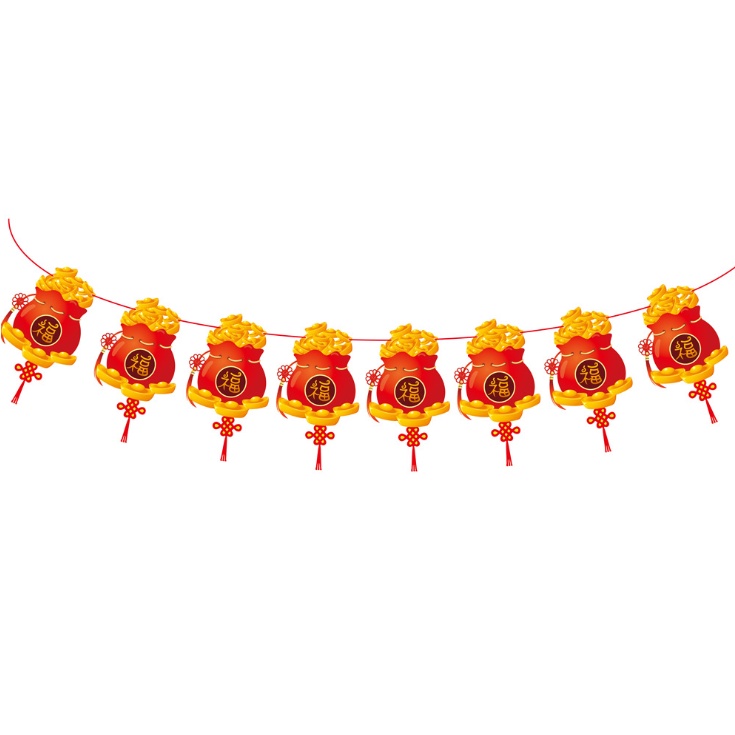 Cờ trang trí tết mẫu 03