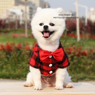 Áo sơ mi cho thú cưng siêu cưng ♥️