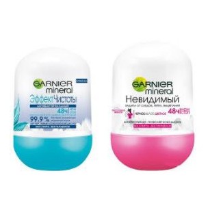 Lăn nách khử mùi khàng khuẩn Garnier Mineral 48H hàng Nga