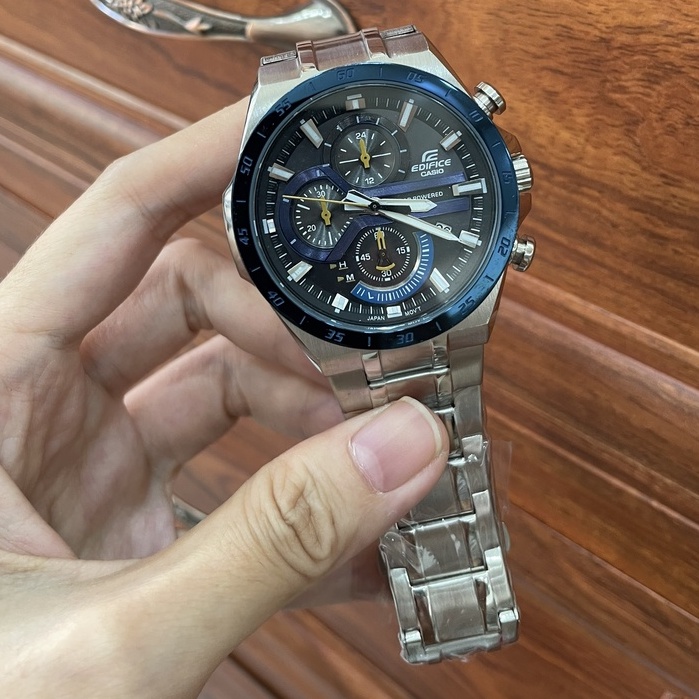 ĐỒNG HỒ NAM CASIO EDIFICE EQS920 EQS800- DÂY THÉP - SIZE 46MM